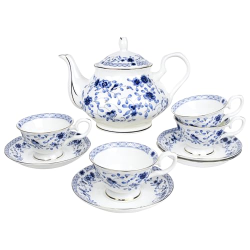 Bone China Tea Set for Adults