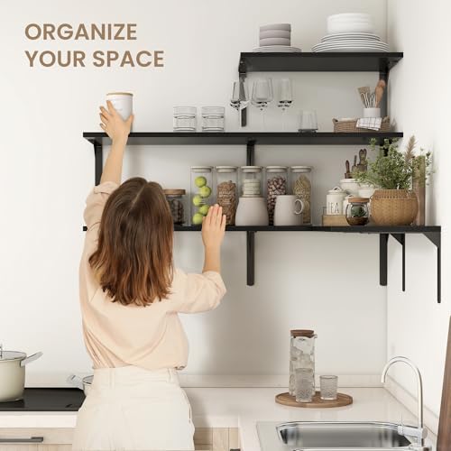 Floating Shelves for Wall (2 Count)