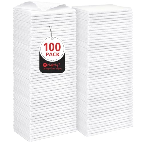 Microfiber Cleaning Cloth Bulk (100 Count)