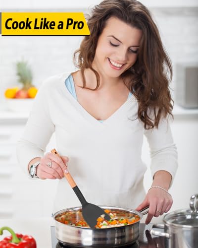 Pack of 4 Silicone Cooking Utensils Set (4 Count)