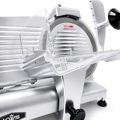 10" Electric Meat Slicer with Bread Slicing Attachment