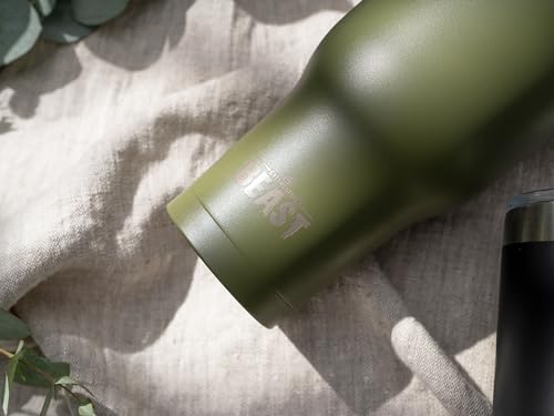 Beast 40 oz Tumbler Stainless Steel Vacuum Insulated Coffee Ice Cup Double Wall Travel Flask