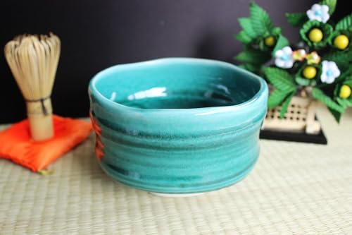 Japanese Traditional Handcrafted Matcha Chawan Tea Bowl Cup Ceremony Tableware Pottery