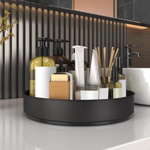 Lazy Susan Stainless Steel Spice Rack Turntable for Pantry Cabinet