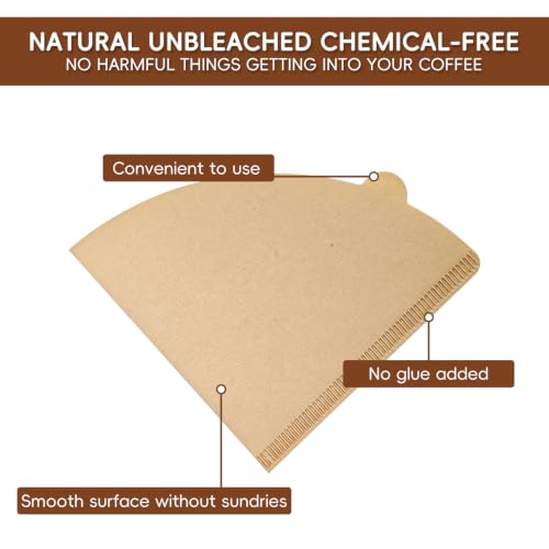 200Pcs Cone Coffee Filters 2