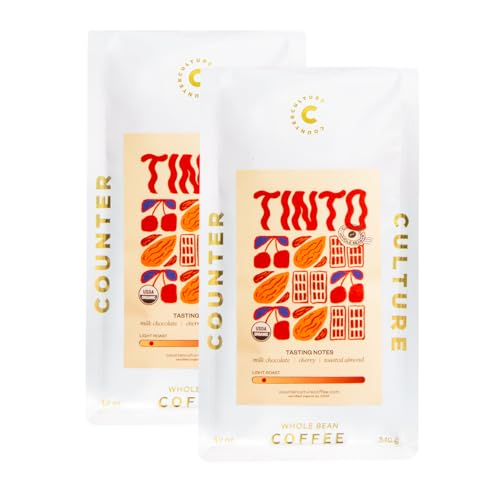 Counter Culture Whole Bean Organic Coffee 2 (24 Ounce)