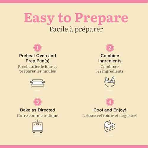Gluten Free Coffee Cake Gourmet Baking Mix with Crumb Topping; Non (21 Ounce)