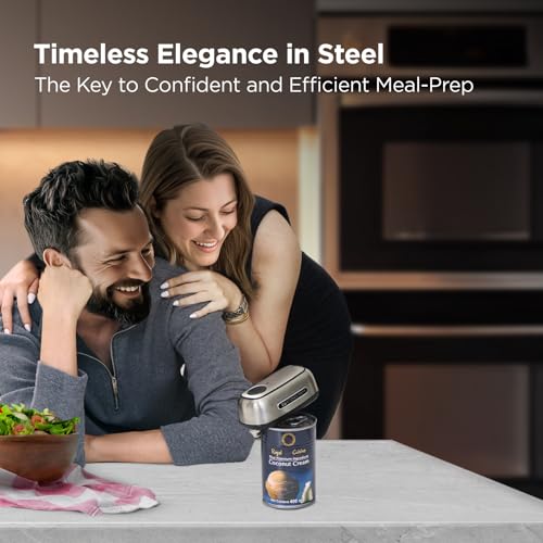 Orbit One Stainless Steel Rechargeable Electric Can Opener