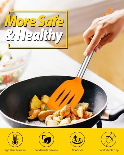 Pack of 4 Silicone Cooking Utensils Set (4 Count)