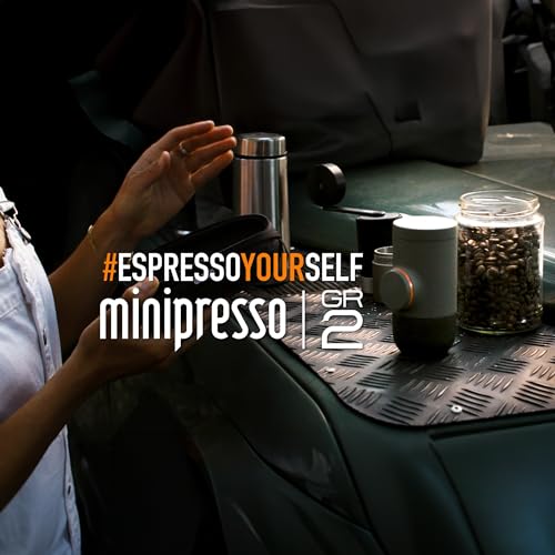 Minipresso GR2 Espresso Machine Compatible Ground Coffee