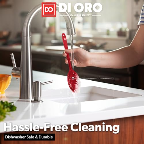 DI ORO Silicone Cooking Spoons (2 Count)