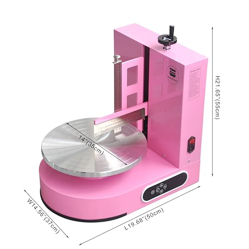 Semi Automatic Birthday Cake Smoothing Coating Machine