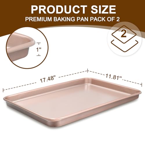 Baking Sheet Pan Set of 2 (9.99 Count)