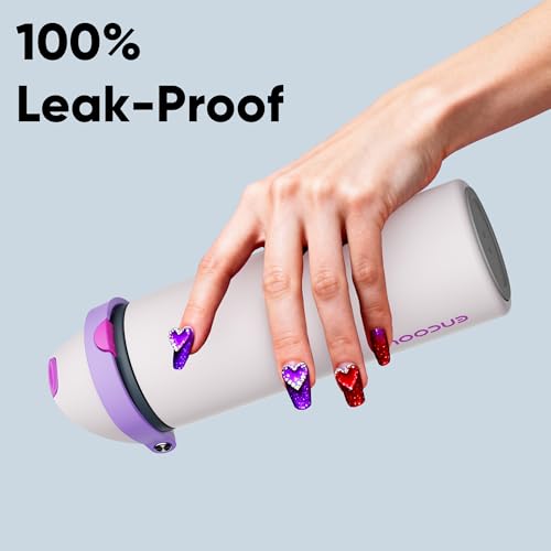 Insulated Water Bottle with Straw