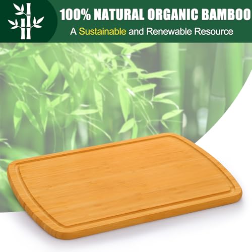 Extra Large Bamboo Cutting Boards for Kitchen