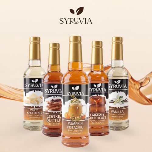Coffee Syrup Pumpkin Pistachio Flavored Syrup for Drinks (25.4 Fl Oz)