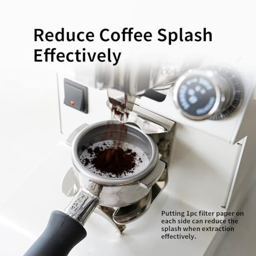 51mm Espresso Paper Filters for Portafilter Baskets (1000 Count)