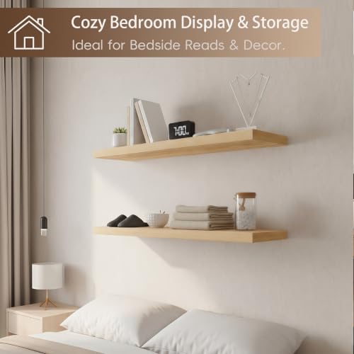 Floating Wall Shelves (2 Count)
