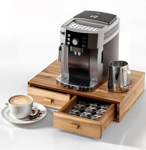 Wood Coffee Pod Storage Box
