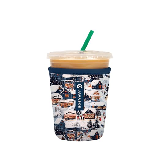 JavaSok Iced Coffee & Cold Soda Insulated Neoprene Cup Sleeve