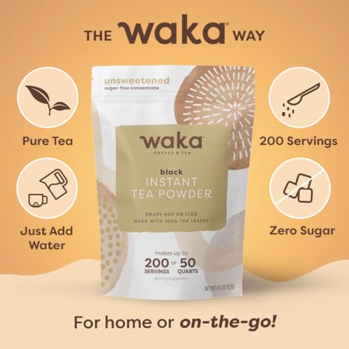 Waka Instant Black Tea Mix (4.5 Ounce)