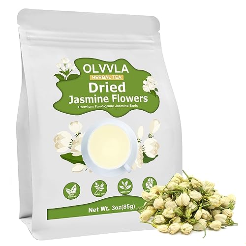 Dried Jasmine Flowers (3 Ounce)