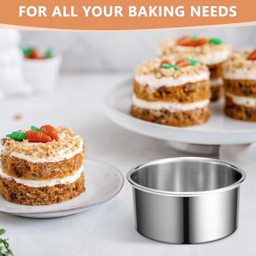 4 Inch Cake Pans (4 Count)