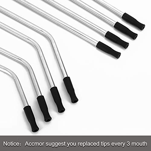 22 Pcs Reusable Straws Tips (22 Count)