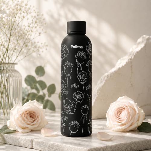 25oz Metal Water Bottle for Travel with Clip