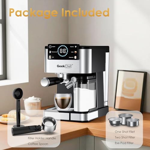 Espresso Machine with Milk Frother