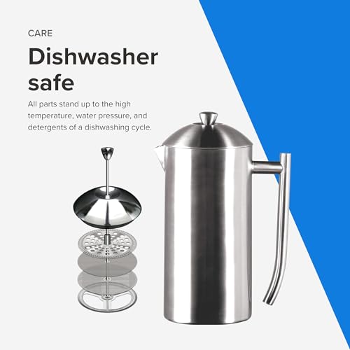 Coffee Press Stainless Steel French Press Coffee Maker