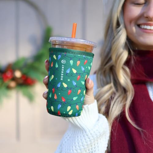 JavaSok Iced Coffee & Cold Soda Insulated Neoprene Cup Sleeve