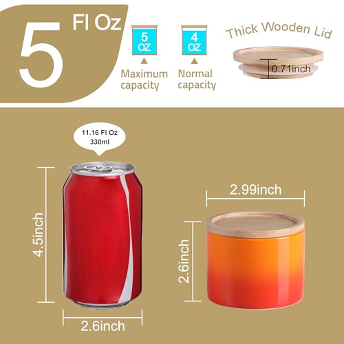 Sweejar Kitchen Canisters Ceramic Food Storage Jar