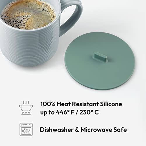 Silicone Cup Covers for Drinks (2 Count)
