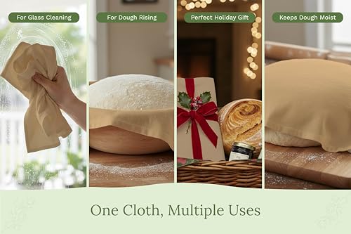 Beige Flour Sack Tea Towels (5 Count)