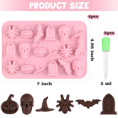 Halloween Chocolate Silicone Mold