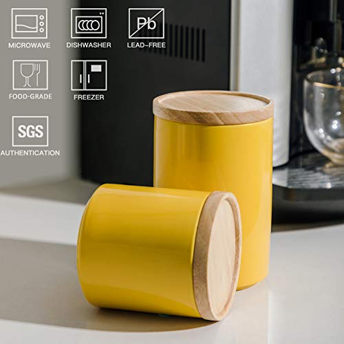Sweejar Kitchen Canisters Ceramic Food Storage Jar