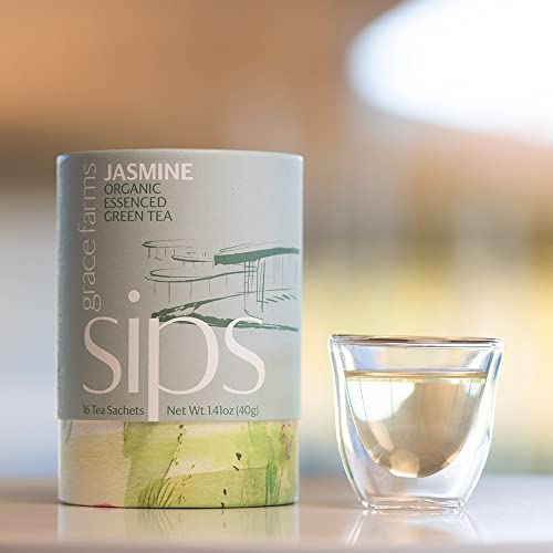 Organic JASMINE Green Tea (16 Count)