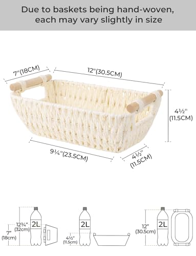 Small Storage Basket (2 Count)