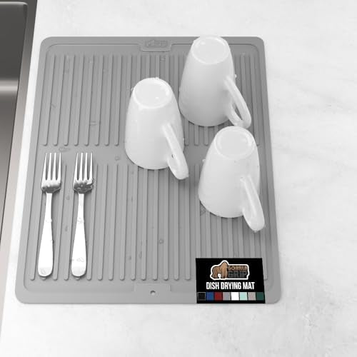 Patented BPA Free Silicone Dish Drying Mat