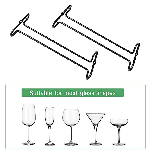4 Pack Steamware Wine Glass Hanging Rack (4 Count)