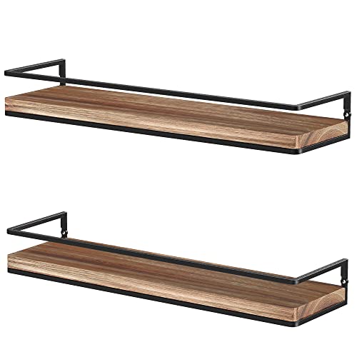 Floating Shelves Wall Mounted Set of 2 (2 Count)