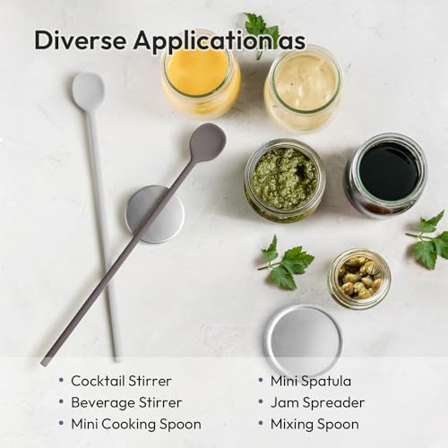 9.9" Silicone coffee stirrer