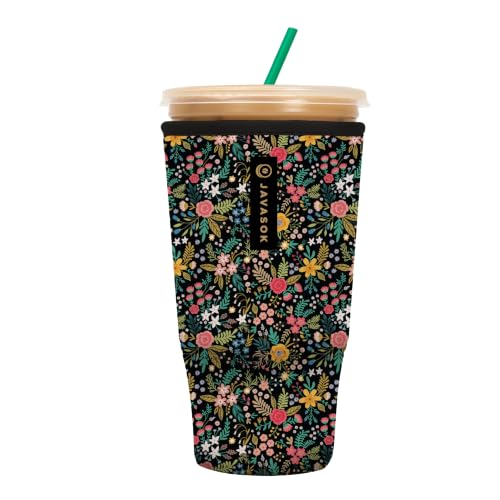 JavaSok Iced Coffee & Cold Soda Insulated Neoprene Cup Sleeve