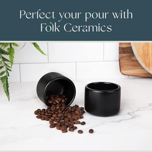 Leonard Ceramic Espresso Cups (2 Count)