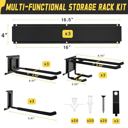 Garage Wall Organizer (15 Count)