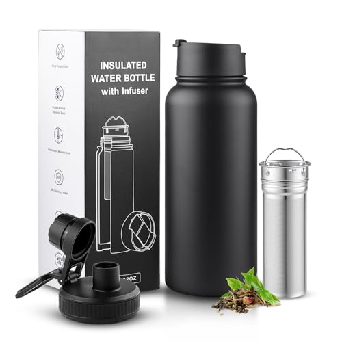 32 oz Tea Infuser Bottle With Removable Filter