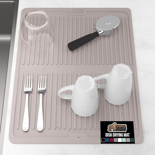 Patented BPA Free Silicone Dish Drying Mat