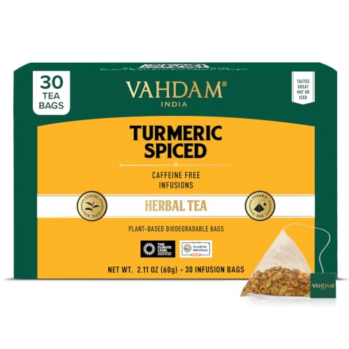 Turmeric Spice Herbal Tea Bags (30 Count)