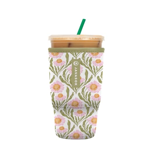JavaSok Iced Coffee & Cold Soda Insulated Neoprene Cup Sleeve